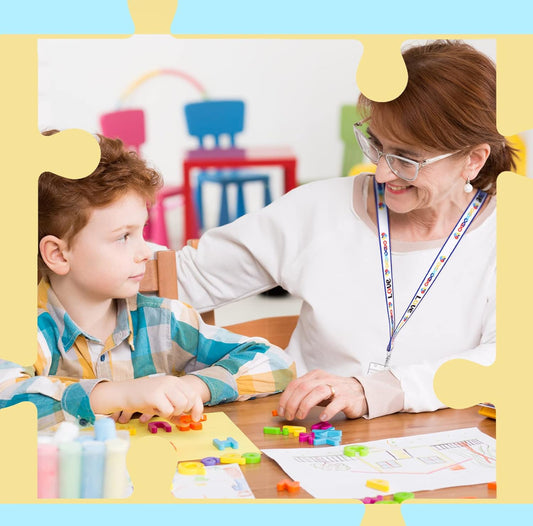 Lanyard Azul con targeta de info