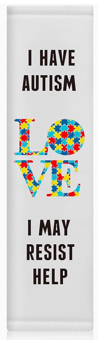 Autism Belt Cover (love)